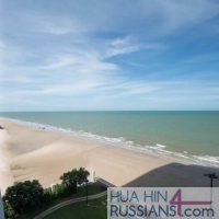 Продажа апартаментов на 2 спальни на севере Хуа Хина с видом на море — 40189