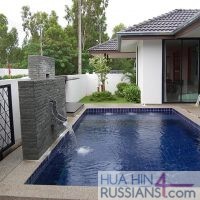 Аренда виллы на 3 спальни в центральной части Хуа Хина в Mil Pool Villa — 80107