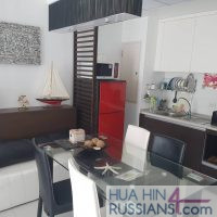 Аренда квартиры с 1 спальней в центре Хуа Хина в Baan San Pluem — 70756