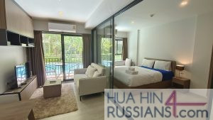 Аренда квартиры с 1 спальней в центре Хуа Хина в La Casita Hua Hin — 70819 на  за 25000
